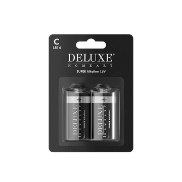 2 x C -batterier