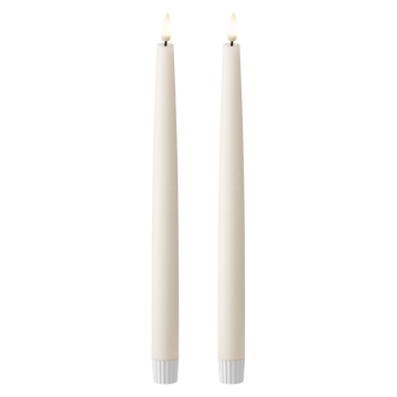 LED Crown valgusti 2 tk, Ø 2,2 x 29 cm Ivory