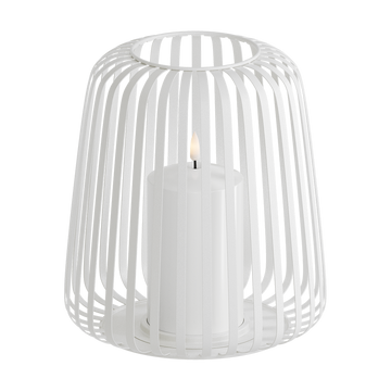 LED Lykta Ø 20 x 22 cm Vit