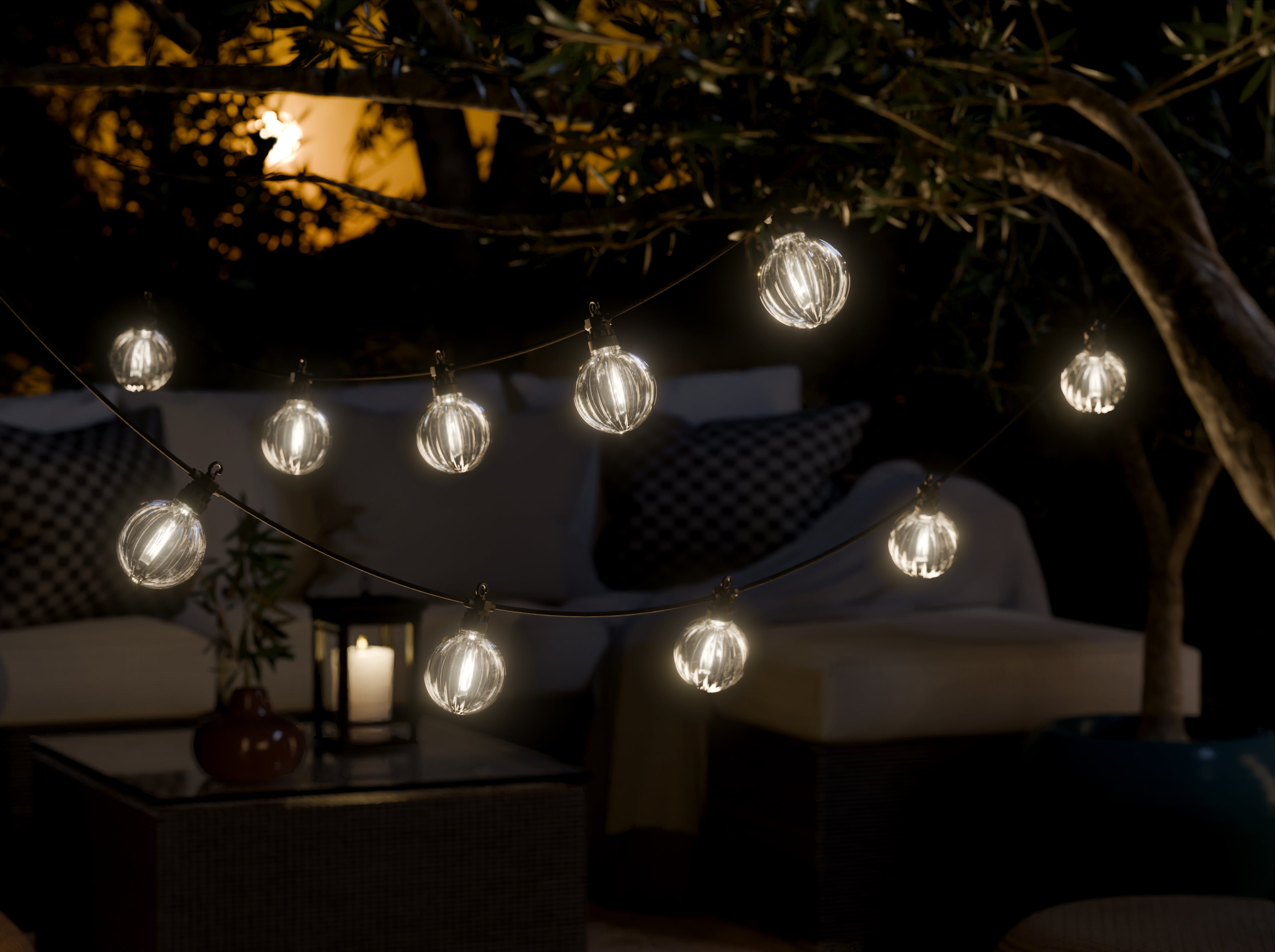 Exklusiv randig lätt kedja Ø8 -förlängningssats