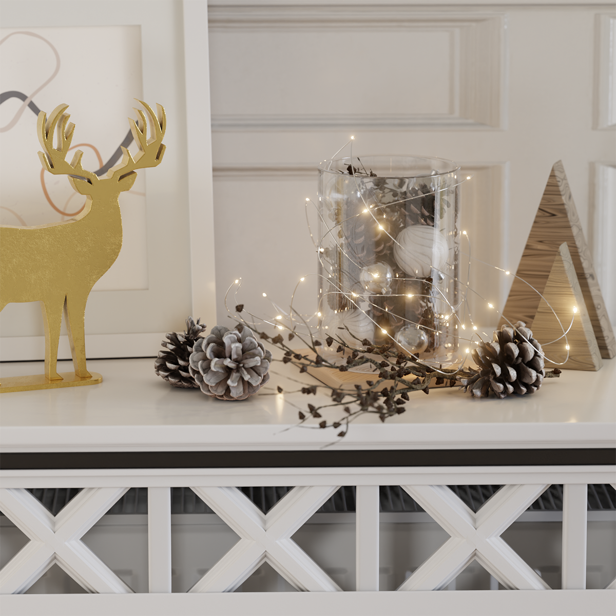 Deluxe Homeart Corrente leve Fio 40L Corrente leve 1