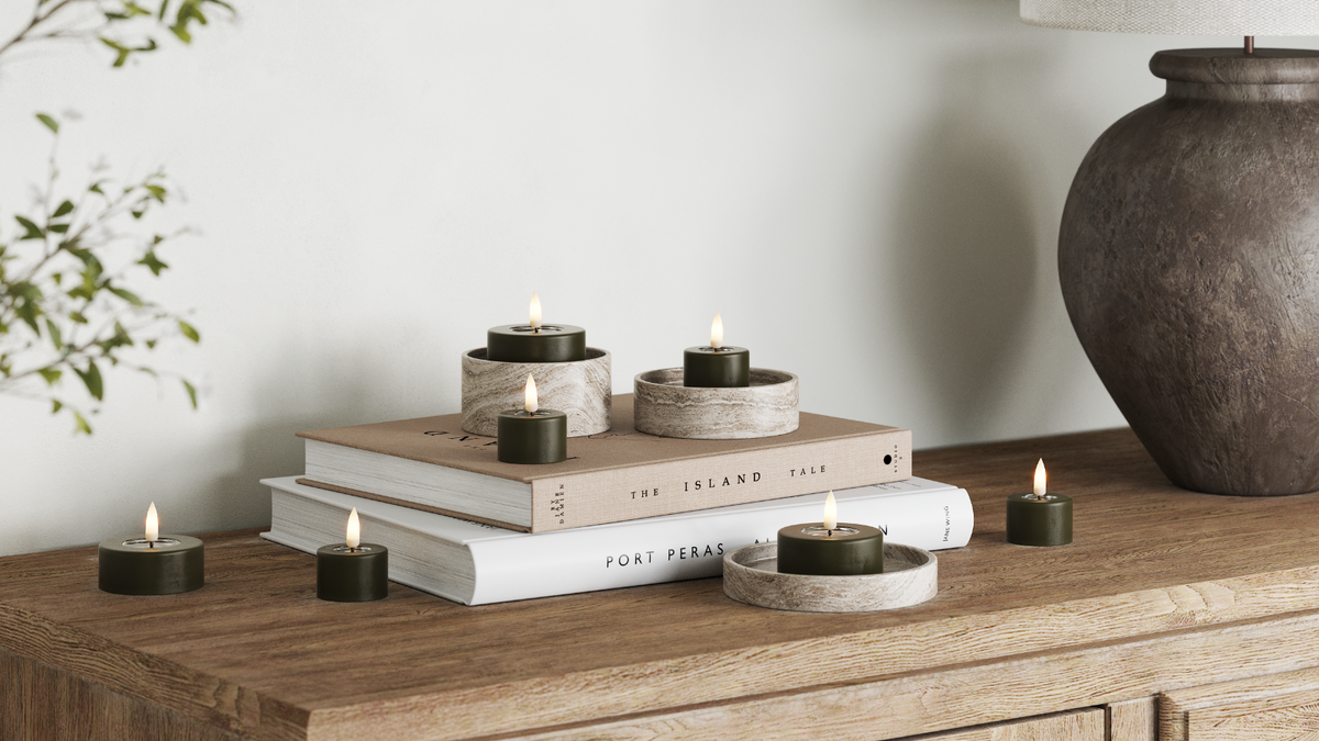 Naturlig tro LED Fyrtårn med Wetlook ™ Design