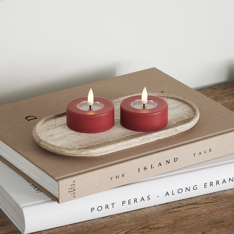 Deluxe Homeart Ρεσώ LED Jumbo 2 τεμ. (Μεγάλο) Κρεμ