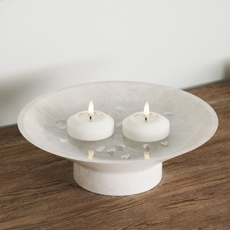 Deluxe Homeart LED Flytande ljus Ø 6,1 cm (2 st.) Vit