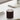 LED Pillar candle Ø 10 x 10 cm Burgundy