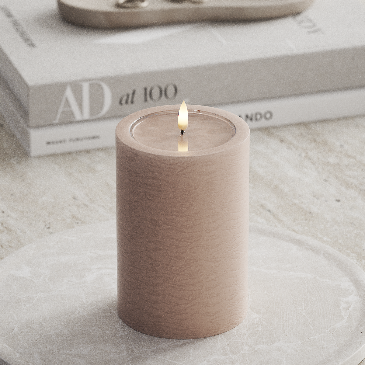 Deluxe Homeart Unique LED blokové světlo D 10 x 15 cm Růžová unique blokové světlo 1